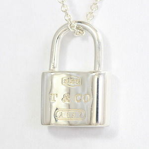 Tiffany Lock Necklace Silver